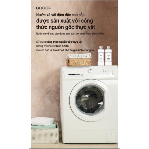 [Hàn Quốc] NƯỚC XẢ VẢI ĐẬM ĐẶC GCOOP [Chính Hãng]