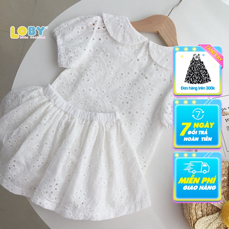 Đồ bộ bé gái LOBY mùa hè xinh xắn B0503052 (8 tháng - 7 tuổi)