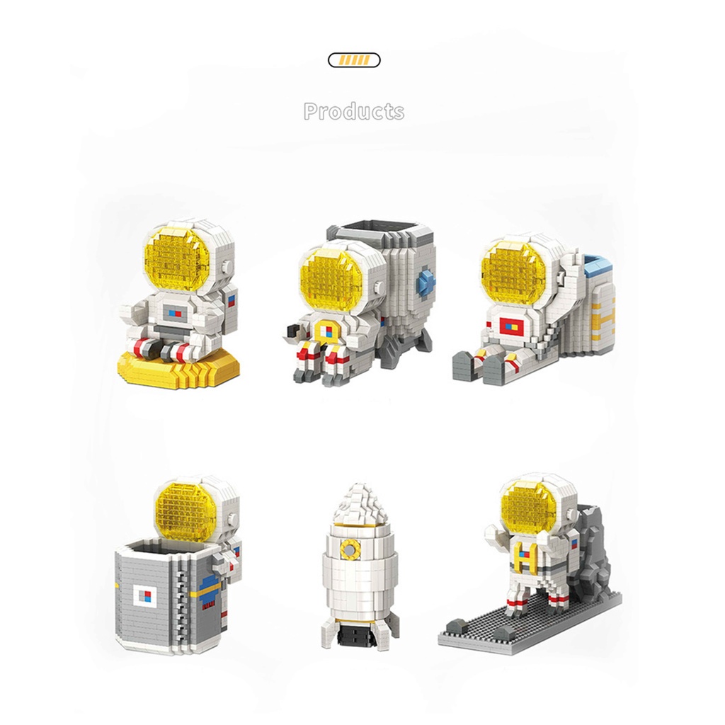 Bộ Đồ Chơi Lắp Ráp Phi Hành Gia Mozu MY97017-22-Astronaut