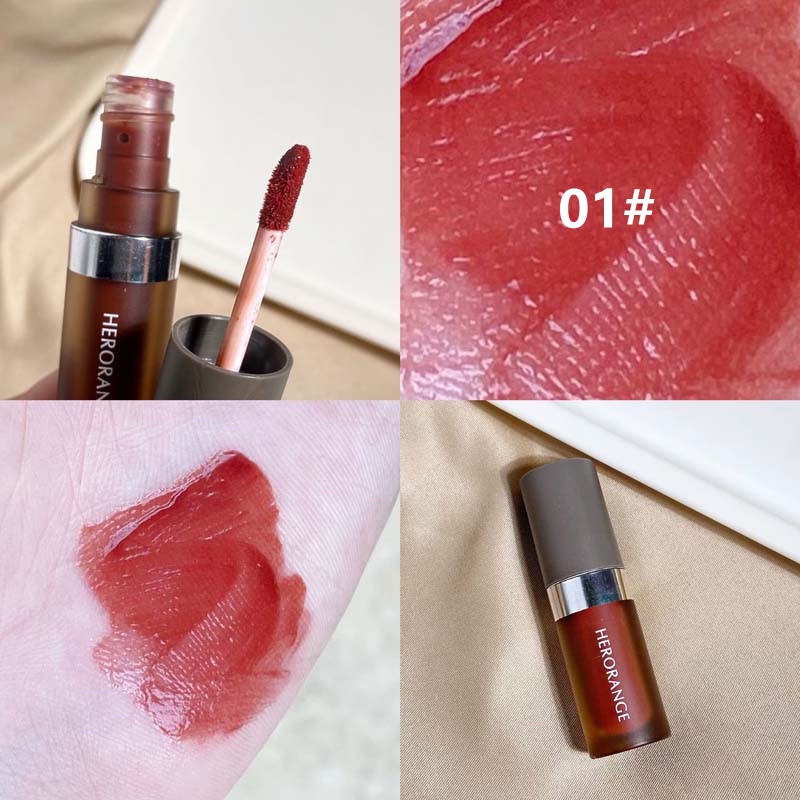 Son Môi 6 Màu Tùy Chọn Chống Thấm Nước Thương Hiệu HERORANGE