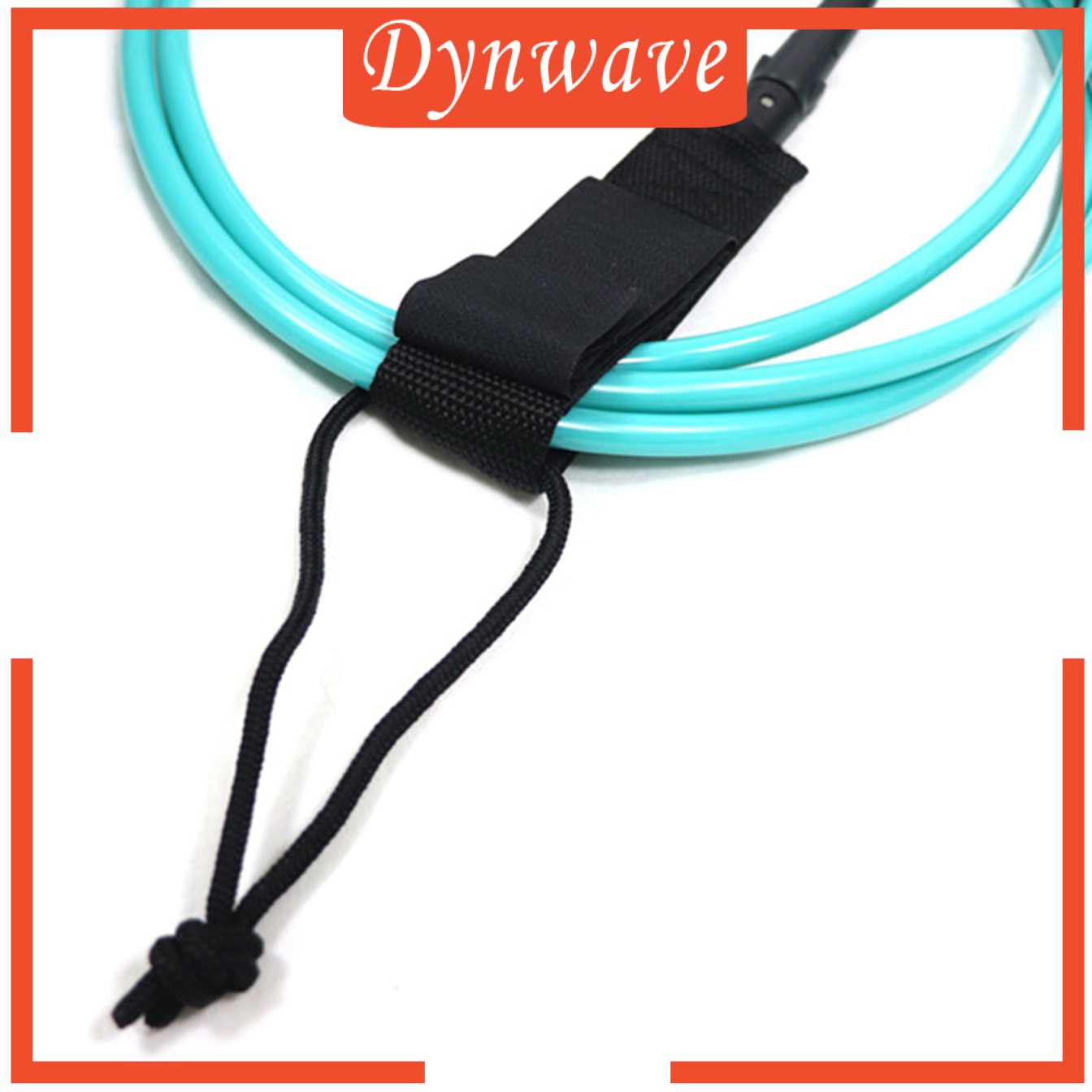 [DYNWAVE]10 Feet Surfing Ankle Leash Stand Up Board Leg Rope Leg Wrists Tether Cord