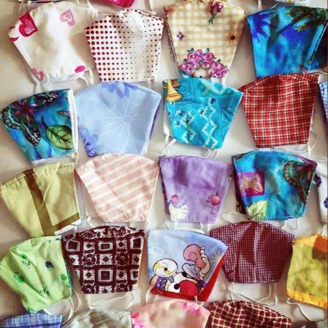 Khẩu trang vải 2 lớp.