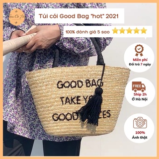 Túi xách tay làm từ cói tự nhiên 100% thích hợp đi du lịch, đi biển, chụp ảnh ship 1h đóng thùng không lo hỏng