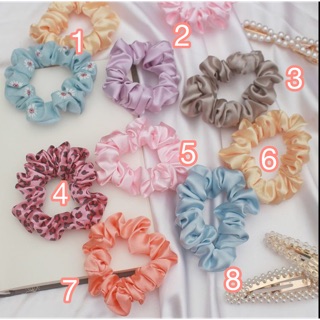 (Ocsenshop) Mini scrunchie mẫu 1~8