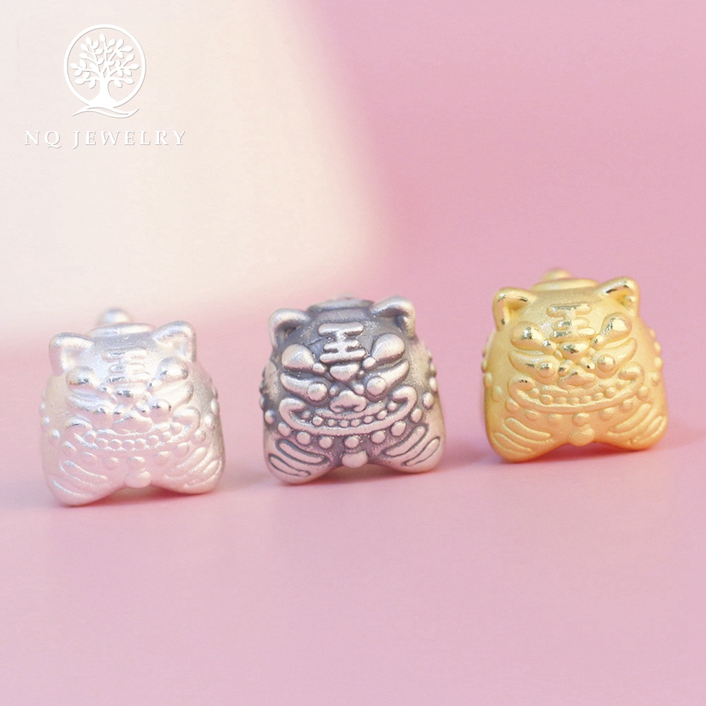 Charm xỏ ngang kì lân - NQ Jewelry