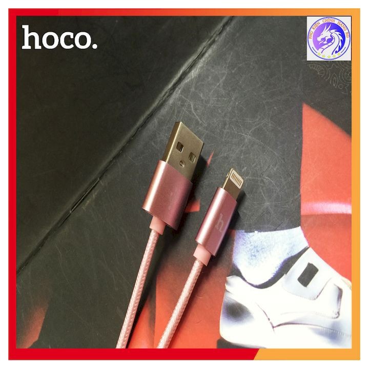 Cáp sạc nhanh dây dù chính hãng hoco lightning X2