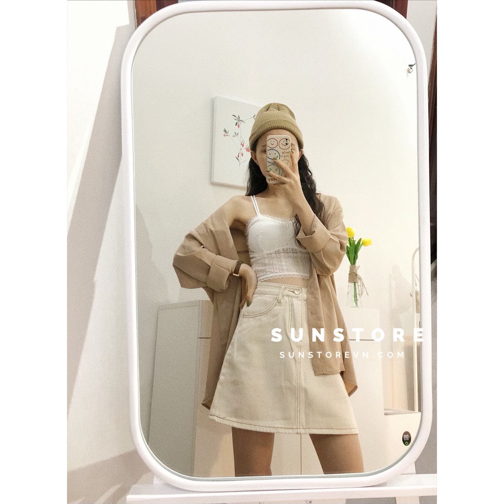 Áo sơ mi nữ tay dài basic nhiều màu Ulzzang