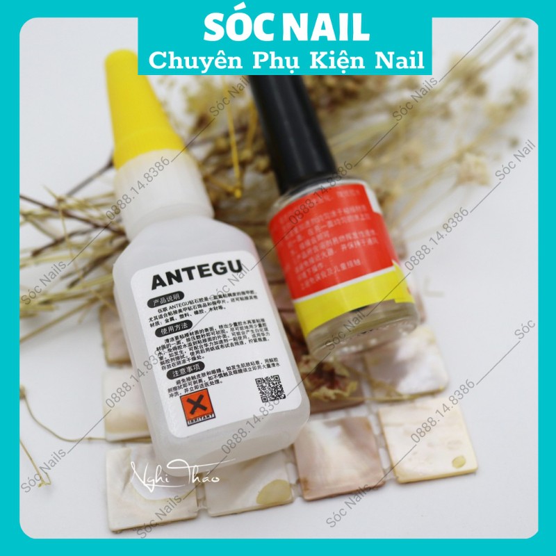 Keo Bê Tông Nail Waloc Dán Móng Đính Đá Siêu Chắc