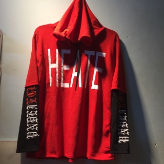 [Ảnh thật] Hoodie phối tay (40-55kg)