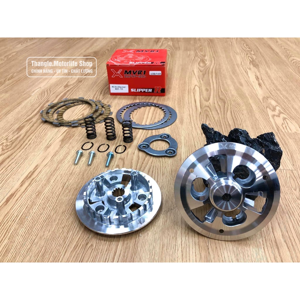 Bộ nồi Côn Chống Trượt X-MVR1 R15 3 lò xo dùng cho EX150