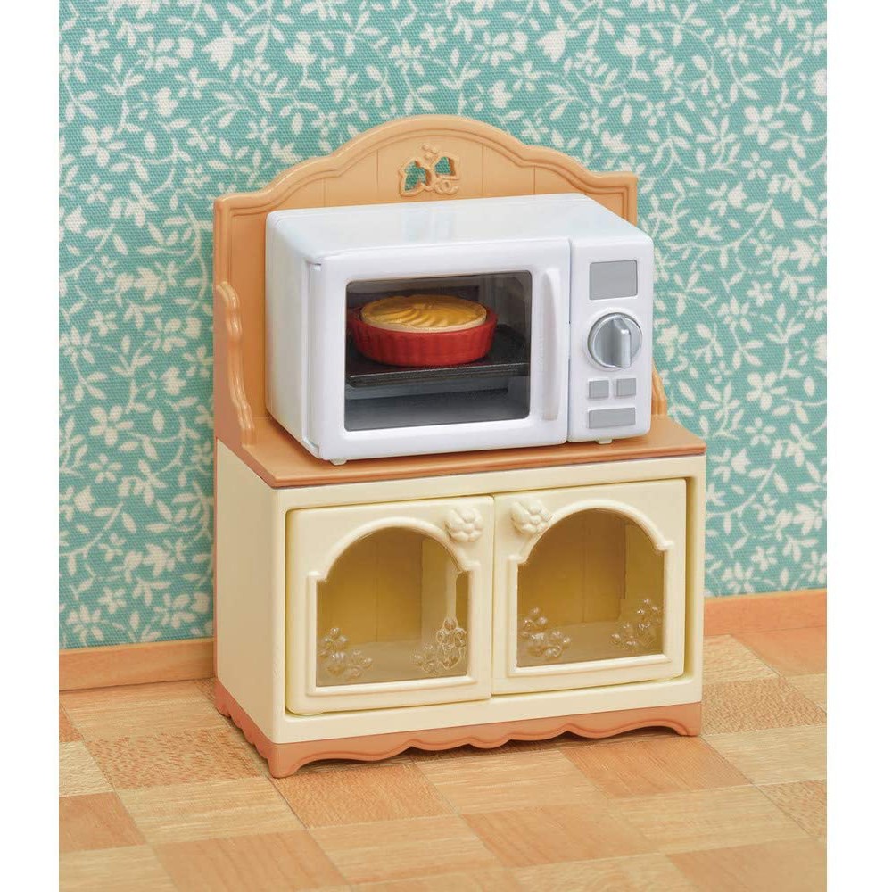 Sylvanian Families Tủ Lò Vi Sóng Microwave Cabinet