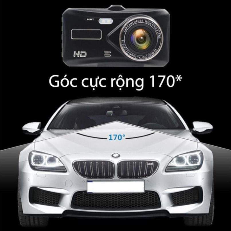 Camera hành trình xe ô tô Ống kính képchất lượng 4 inch Car DVR 1080P (BẢO HÀNH 6 THÁNG) – BMCar – BM60