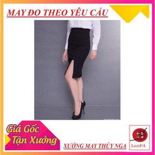 CHÂN VÁY🏋️‍♂️🏋️‍♀️ BÚT CHÌ CÔNG SỞ LƯNG THUN XẺ TÀ 🏋️‍♂️🏋️‍♀️ TRƯỚC THÚY NGA