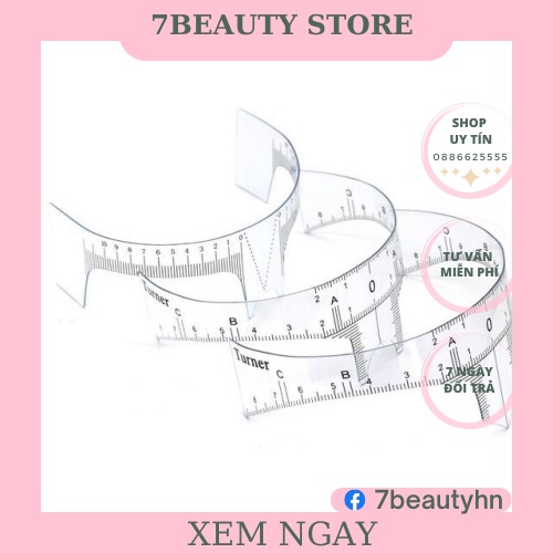 Thước Chữ M Phun Xăm Thẩm Mỹ