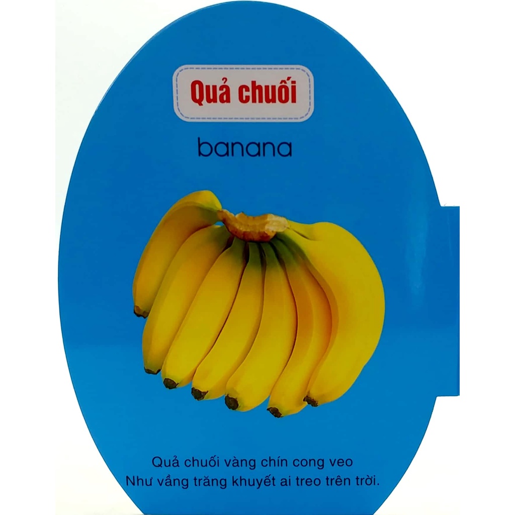 Sách - Quả Trứng Đáng Yêu Của Bé - Trái Cây (Tái Bản 2021)