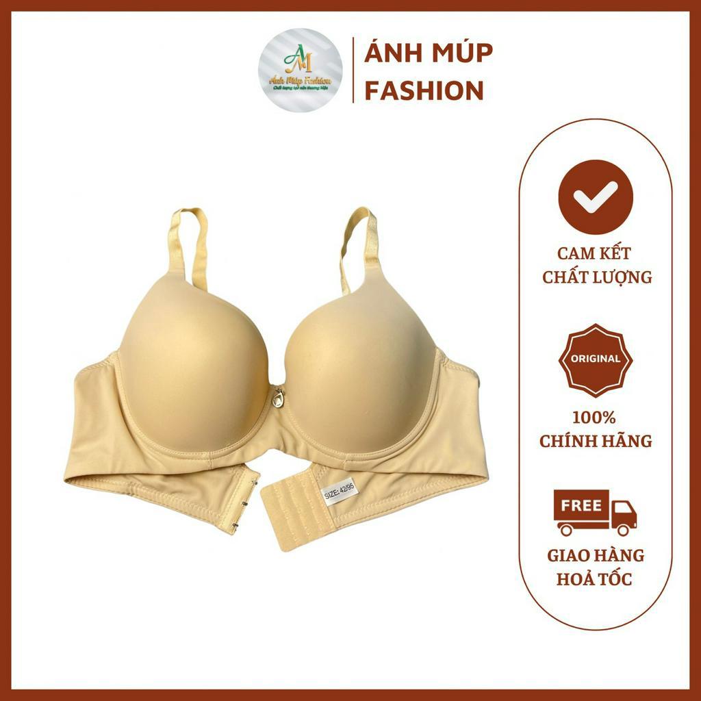 Áo lót Bigsize nữ 369 Ánh Múp Bigsize, Bra cup D có gọng, Bản to, Mềm mại, Nâng Ngực, Che khuyết điểm