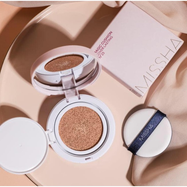 Phấn Nước Che Phủ Hoàn Kiềm Dầu Missha M Magic Cushion Cover Lasting SPF50+/PA+++ 15g | BigBuy360 - bigbuy360.vn