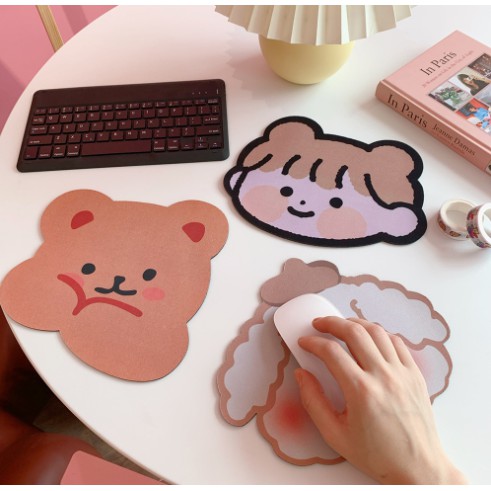 Miếng lót chuột hoạt hình LOT2 Bàn di chuột cute dễ thương