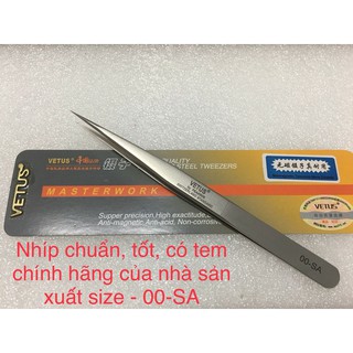 NHÍP CHUẨN VETUS NHẶT LÔNG YẾN ( BÌA CAM )