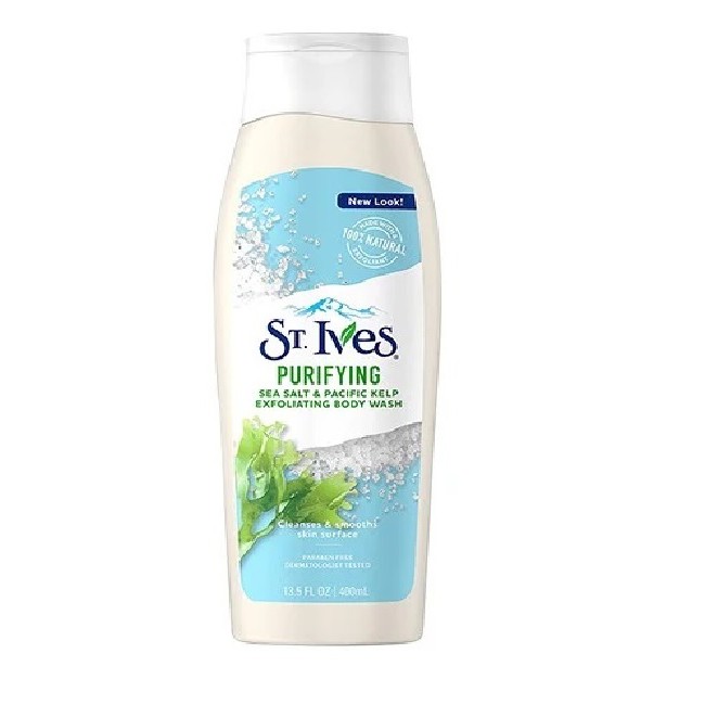 Sữa tắm tẩy da chết dịu nhẹ Stives 650ml