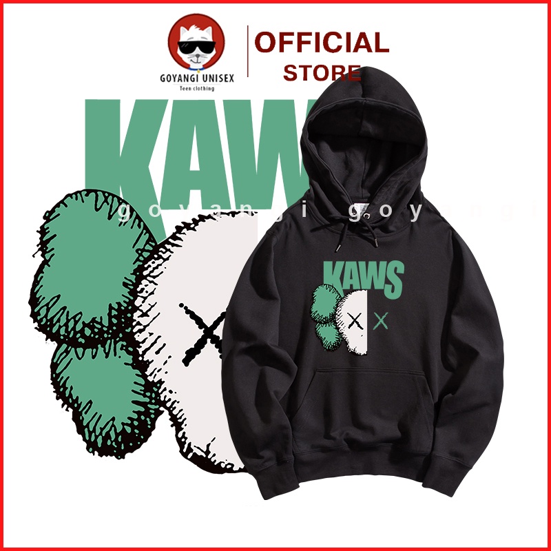 Áo Hoodie GYG Unisex Klaw Xanh Form Rộng Oversize Phong Cách Hàn Quốc