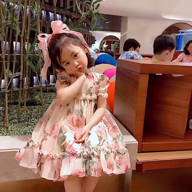 Đầm công chúa bé gái