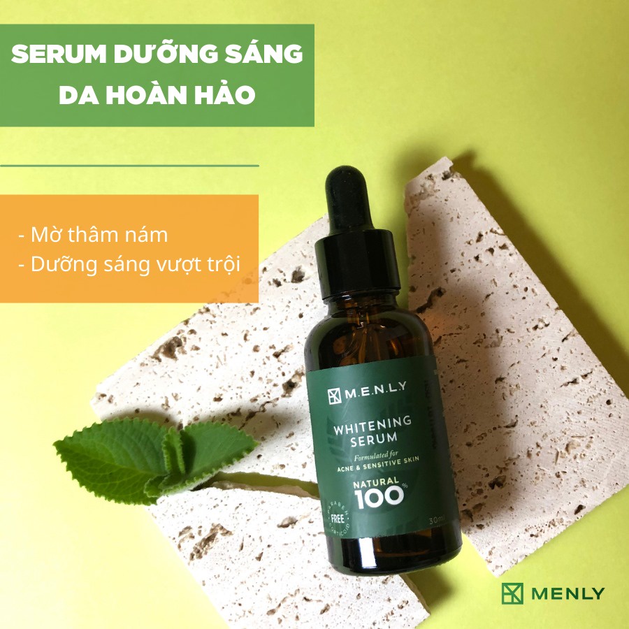 Serum Menly dưỡng trắng da mặt cho nam 30gr