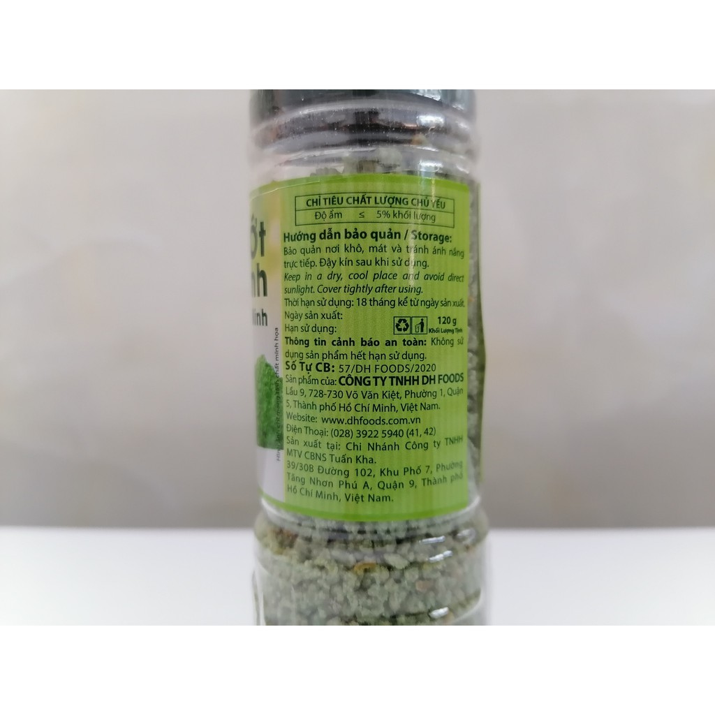 [120g] Muối ớt xanh Tây Ninh [VN] DH FOODS Tay Ninh Green Chili Salt (dhf-hk)