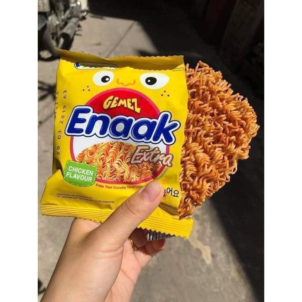 Mì Tôm Trẻ Em Enaak Ăn Liền Vị Gà Gói 30g Hộp 24 Gói