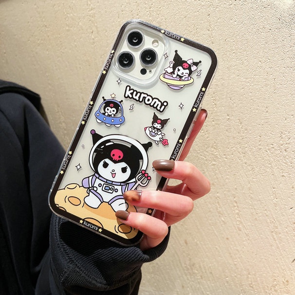 Casing Oppo A54 A15 A15S A53 A33 A52 A72 A92 A31 A7 A5S A12 A11K A3S A12E A16 A74 A9 A5 2020 A95 A73 A91 A83 A71 2018 A57 A39 A37 F9 F15 F11 F5 F5Youth F7 Pro F1s F3 Reno 3 4G 5G K3 Neo 9 Cute Kuromi Tpu Cartoon Clear Soft Phone Case HLE 31