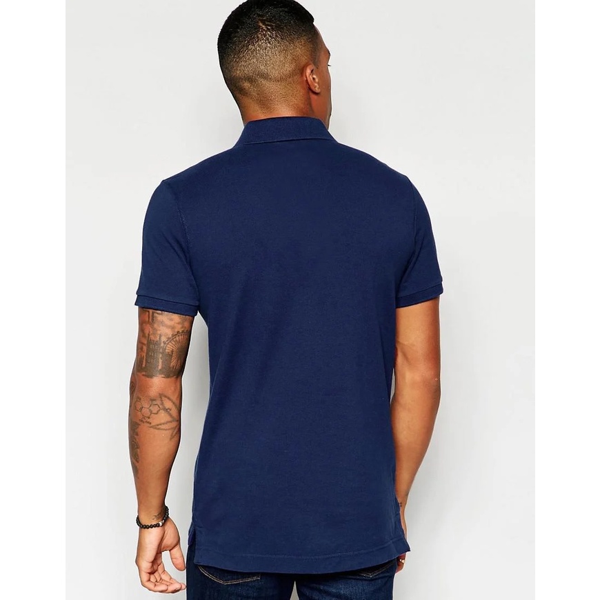 Áo thun polo Abercombie & Fitch Big Moose màu vàng B00FN55Z1Q