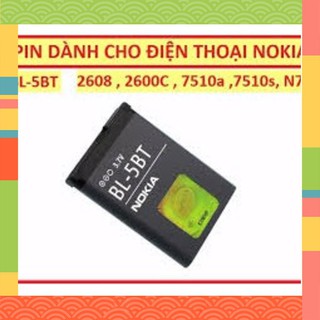 Pin nokia 2600classic,7510,7510 supernova,n75