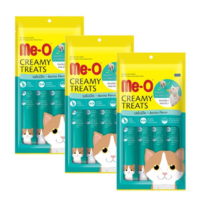 [Mã PET50K giảm Giảm 10% - Tối đa 50K đơn từ 250K] Súp Thưởng Me-O Creamy Treats Cho Mèo thanh 15gram