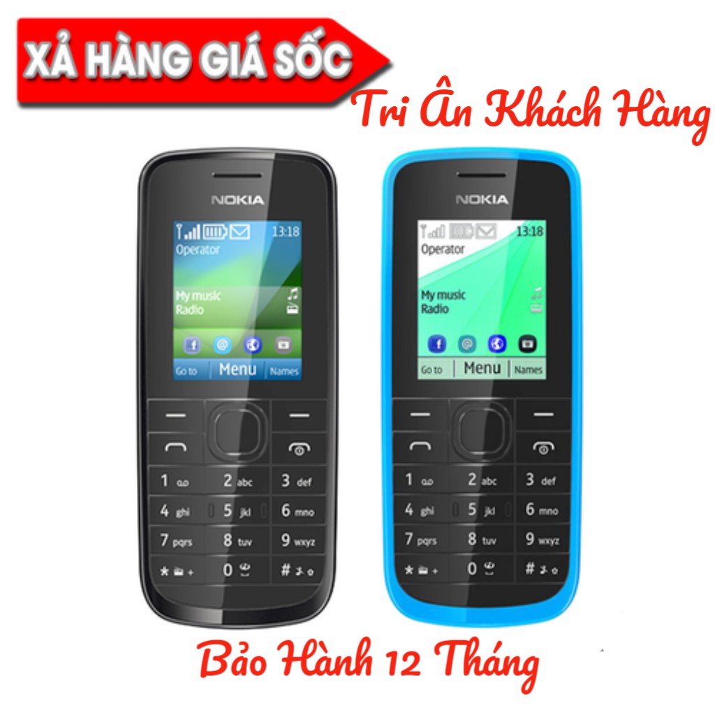 Điện Thoại Nokia 109 Chính Hãng - Đầy Đủ Phụ Kiện