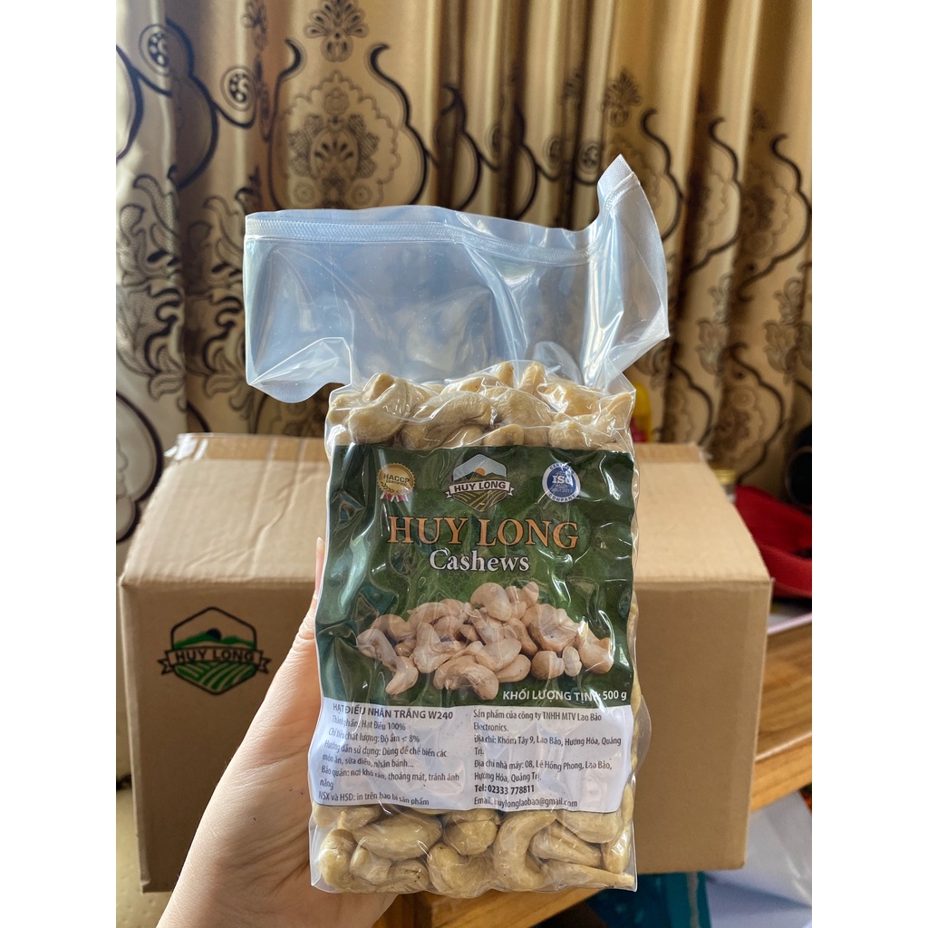FREESHIP EXTRA + HOÀN XU | HẠT ĐIỀU TƯƠI NHÂN TRẮNG W240 / Hút chân không 1Kg / Làm ngũ cốc, nấu sữa hạt