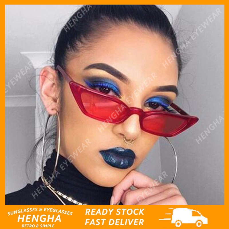 Vintage Cat Eye Small Sunglasses Women/Men Protect UV400 Retro Sun Glasses