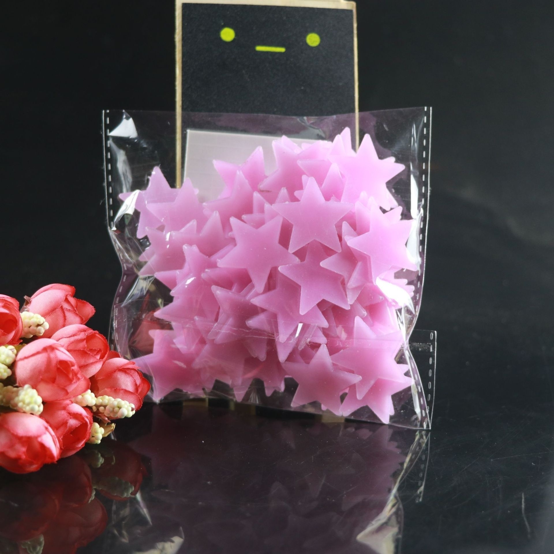 Túi 100 ngôi sao dạ quang dán tường trang trí | BigBuy360 - bigbuy360.vn