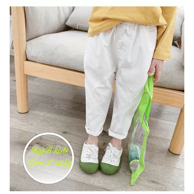 (Size 10-38kg) Quần kaki bé gái mềm, co giãn