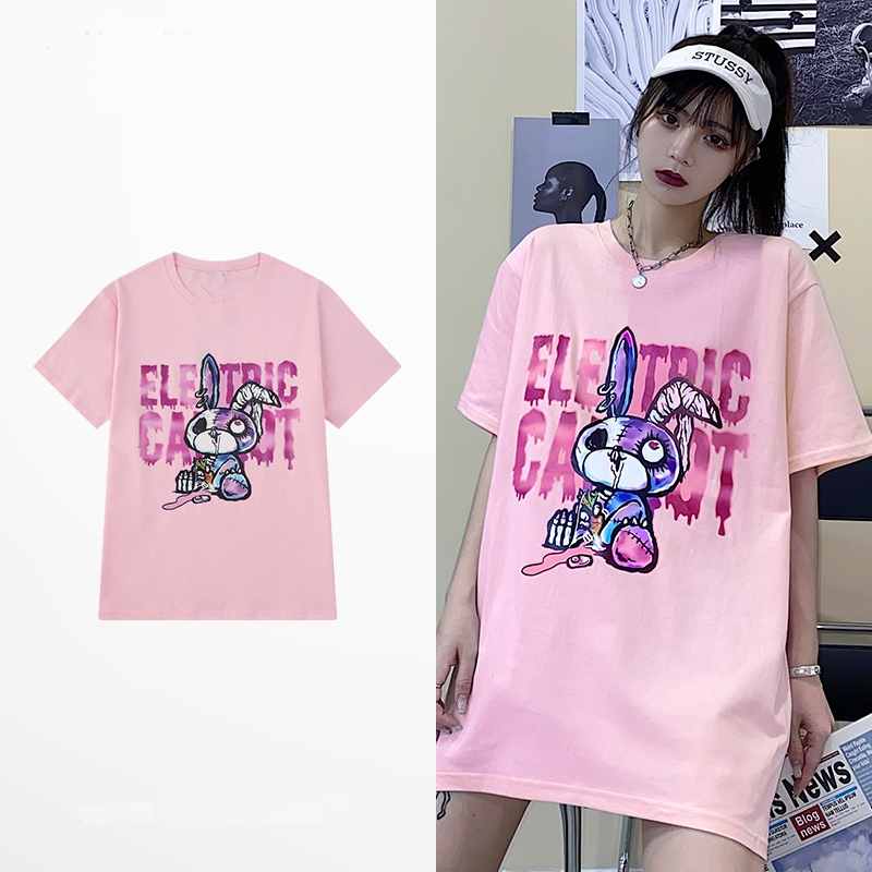 [7 Ngày đổi trả nếu không hài lòng] Áo thun tay lỡ, áo thun nữ, áo thun unisex freesize in Elic Carot, vải cotton TL869 | BigBuy360 - bigbuy360.vn