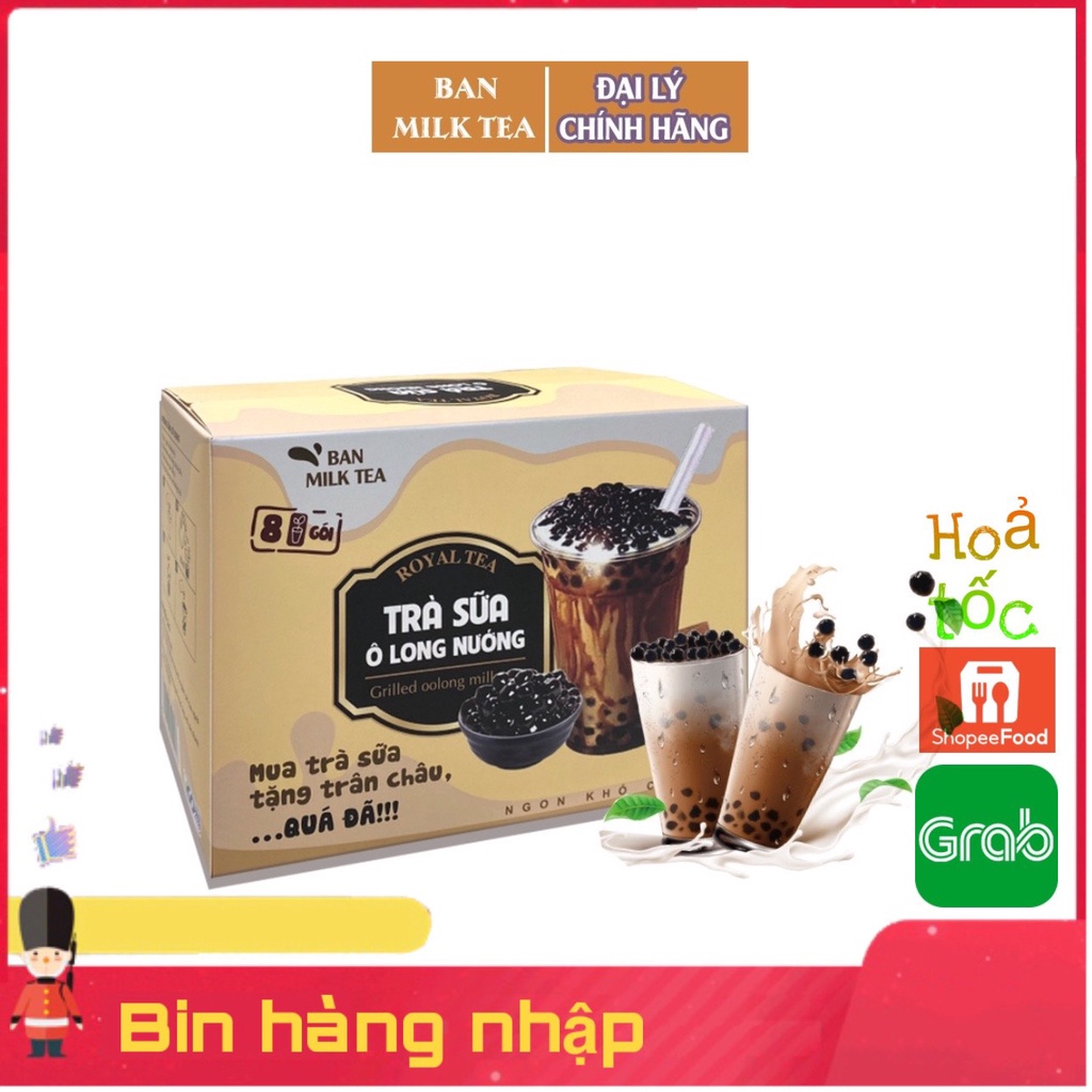 8 Set Trà Sữa Trân Châu Ban Milk Tea