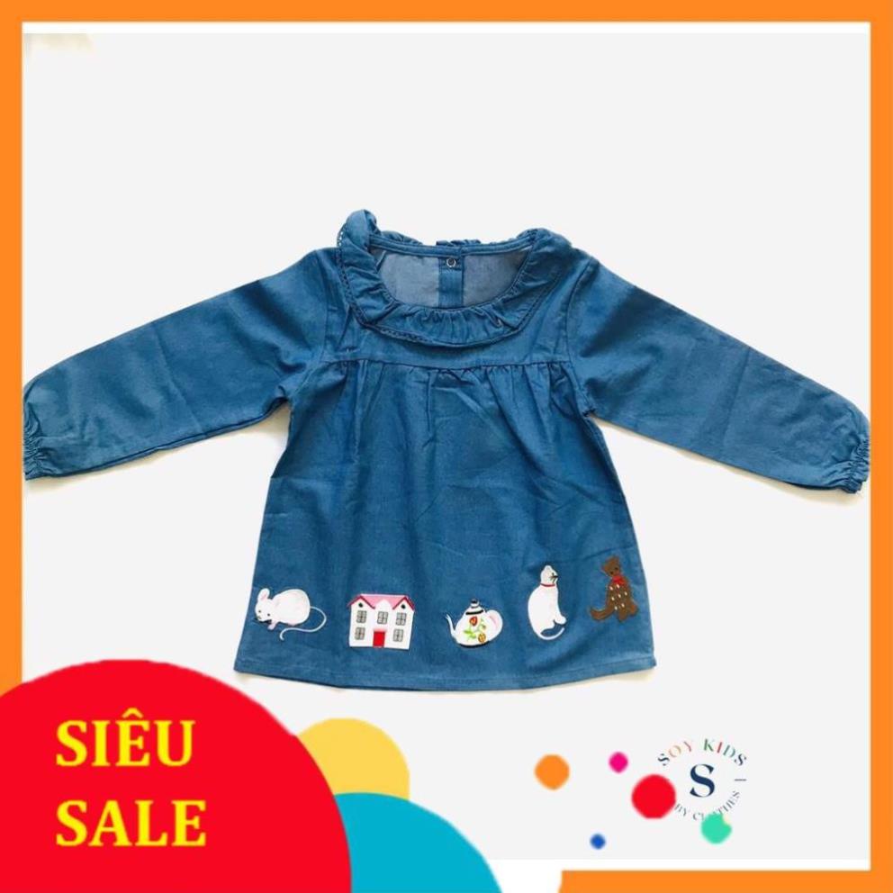 SOYKIDS Quần áo trẻ em SOY KIDS áo Bayby Doll bé gái từ 2-4 tháng tuổi ( Video kèm ảnh thật tự chụp)