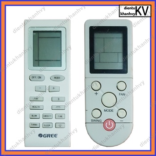 Remote Máy Lạnh Gree AUX 2 Chiều Giá Rẻ