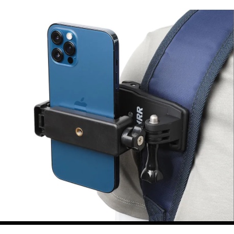 Kẹp Gắn Balo Xoay 360 Độ Thao Tác Nhanh Cho Gopro xiaoyi Iphone Và All 3.5-6.8 Inch