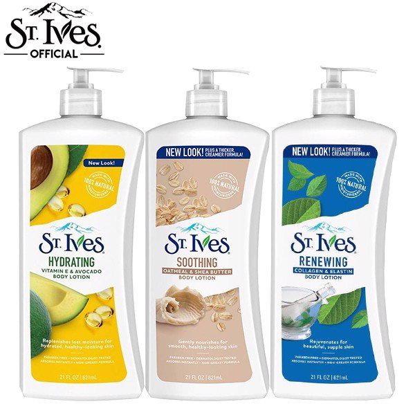 [621ml] Sữa Dưỡng Thể Toàn Thân ST.Ives Body Lotion