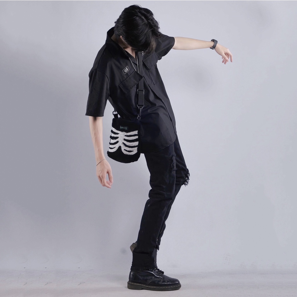 Quần jean nam phối kiểu zipper ( QJ6 )