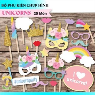 Bộ phụ kiện chụp hình sinh nhật ( có 8 mẫu )