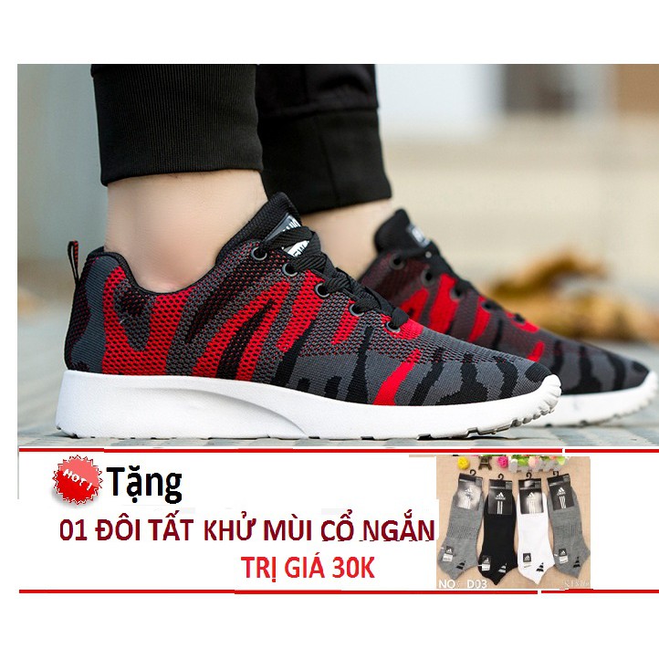 GiàyThể thao  Nam Giày Sneaker HiNiTi T019 Dáng Đẹp- Năng Động Tặng Tất đế đúc dẻo mềm êm chânhd82