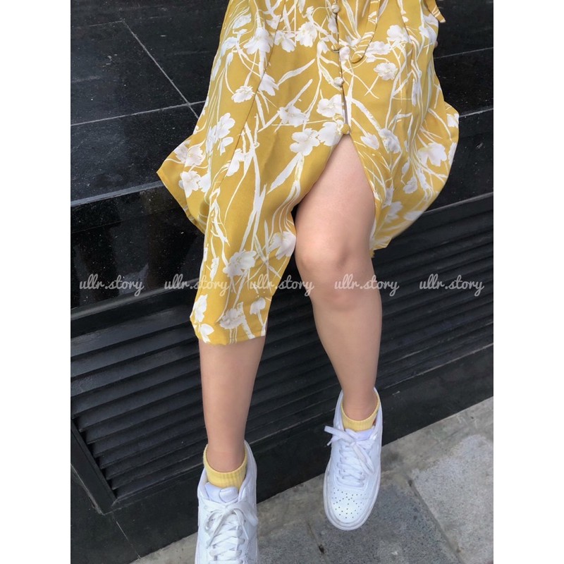 Váy hoa ulzzang thiết kế dáng dài, đầm hoa nhí vintage nữ tính 🍂 Stella Dress