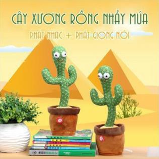 Xương rồng nhảy múa biết hát 120 bài hát nhạc việt nhại được giọng nói -theo hot tiktok ]