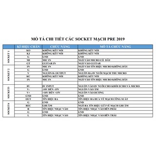 Mạch echo loa kéo ES56301 9 volume nguồn đôi